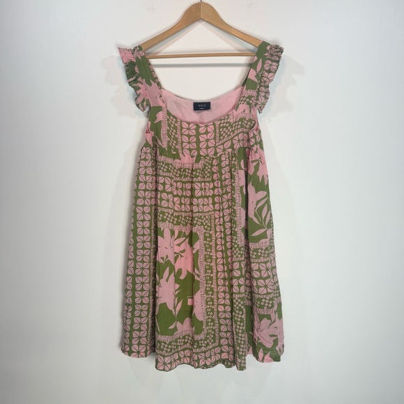 Vici Dresses & Skirts - Vici Dolls Pink And Green Baby Doll Dress